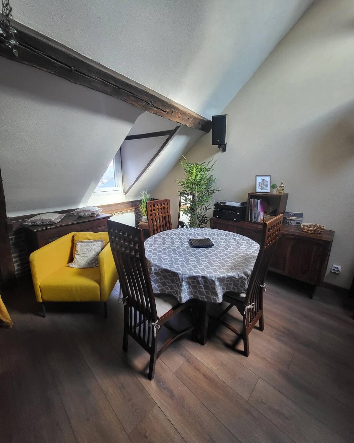 Apartmán Le Perchoir De St-Antoine - Centre Historique D'Honfleur Avec Vue Sur Le Port, Netflix, Jeux, Vinyles Exteriér fotografie